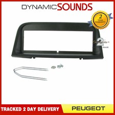 CT24PE04 Car CD Radio Fascia Panel Surround + Removal Keys For PEUGEOT 406 95-05