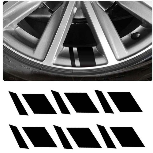 6pcs black car wheel - black, vinyl