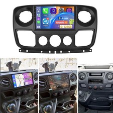 For Renault Master Vauxhall Movano Nissan NV400 Android Car Stereo Radio 6+128GB