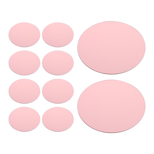Pcs round acrylic mirror - 30,