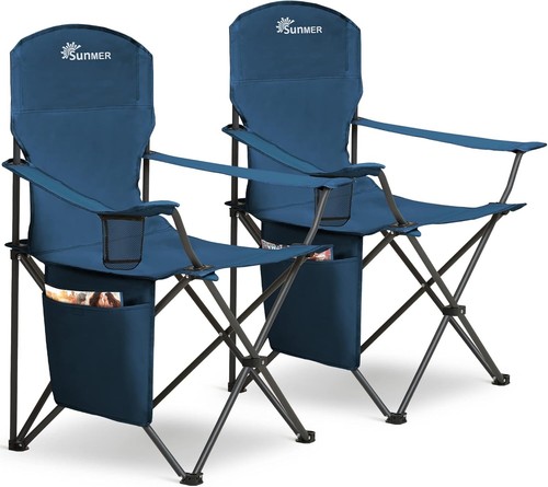 Pack folding camping chairs - 2,