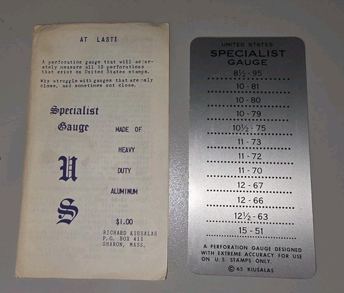 Nos kiusalas perforation gauge - perforation,