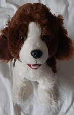Build A Bear Saint Bernard Dog Plush Toy.