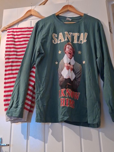 Elf movie christmas pyjamas - elf,