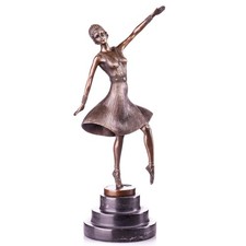 Bronze Sculpture Dancer Dancer