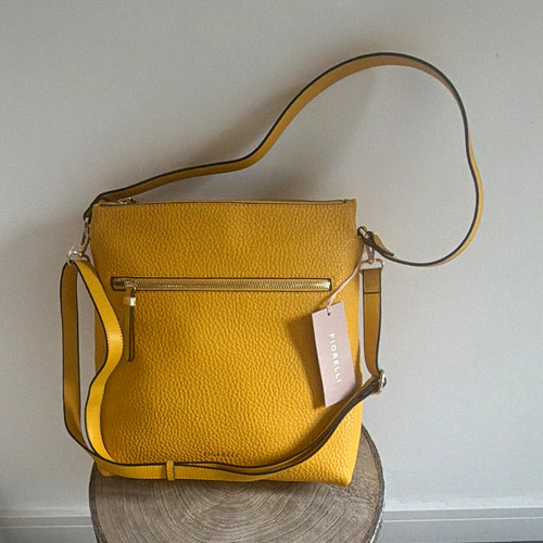 Fiorelli yellow pebbled - fiorelli, faux