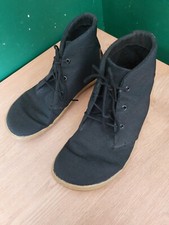 Vivobarefoot Gobi Hi III Size 2.5 35 Womens Black Barefoot Shoes Cordura Fabric