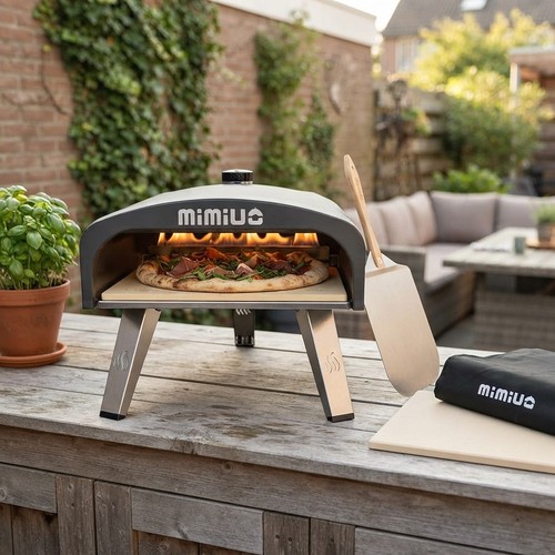 Classic black coated gas pizza - classic,