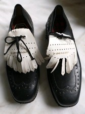 Black And White Dunlop Brogue