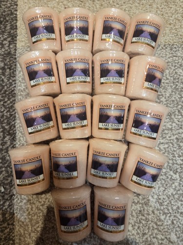 Yankee candle lake sunset - x,