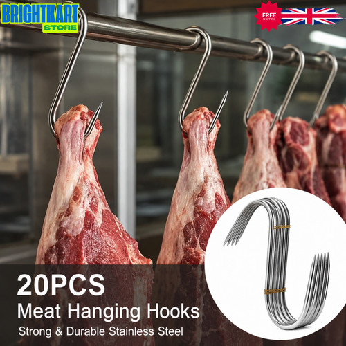 20pcs stainless steel - s, hooks