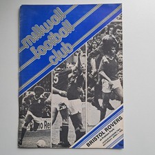 MILLWALL V. BRISTOL ROVS. -