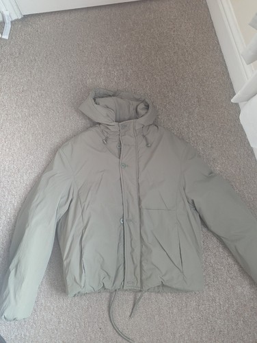 Zara men green hooded - zara,