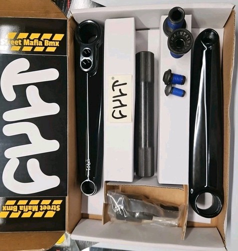 Cult 22mm hawk cranks - 22mm, 165mm