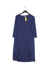 Joules A-Line Midi Dress UK14 in Blue