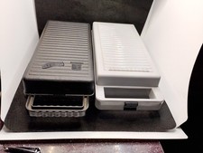 2 x Vintage Retro Black / Grey