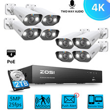 ZOSI 4K CCTV 8MP 4K NVR