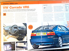 VW CORRADO VR6 - FRAMEABLE COLLECTIBLE ORIGINAL CLASSIC CAR MODEL REVIEW