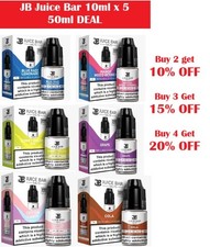 5x  JUICE BAR 5000 Nic Salt