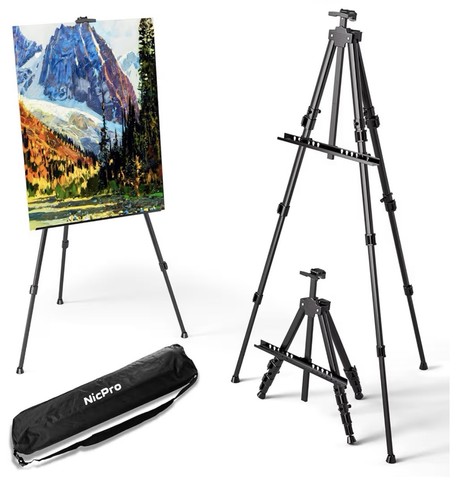 Art easel for sign aluminum - art,