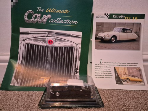 Citroen ds19 black 1964 - 1/43,