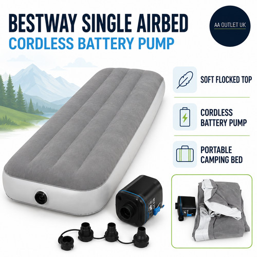 Bestway premium camping single - premium,