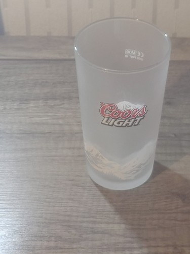 Coors light frosted pint glass - pint,