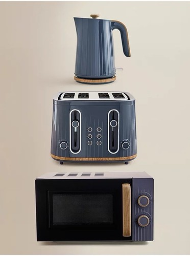 Navy wood textured scandi - wood,