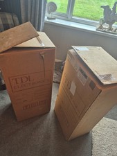 TDL RTL4 Speakers - Transmission Line Speakers    boxed New Old Stock ?