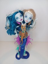 Monster High Peri And Pearl Serpentine Great Scarrier Reef 2 Headed Doll