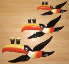 3 Carlton Ware Original Guiness Toucans Vintage 'My Goodness My Guinness'