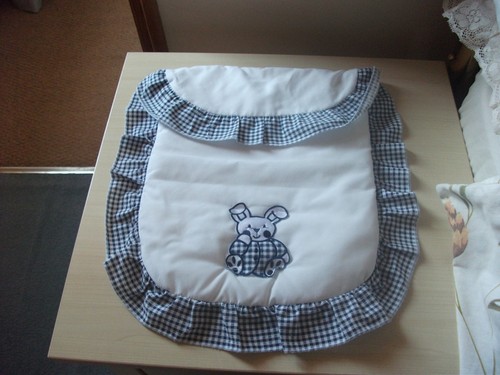 Dolls pram quilt - fo,