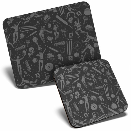 Mouse mat coaster - bw,
