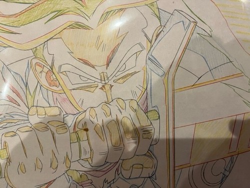 Cel art sheet dragon ball - cel,