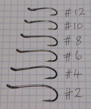 Fly Tying Single Salmon Hooks