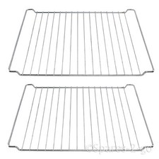 2 x Chrome Grill Shelf Rack