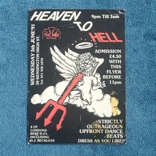 The Park Rave Flyer, A6, Acid