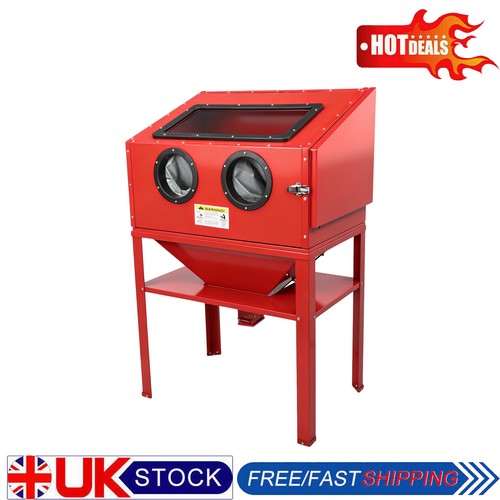 Sand blasting cabinet shot - sand,