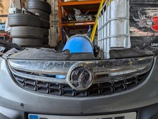 2010-2014 VAUXHALL CORSA D FACELIFT GRILL GRILLE VAUXHALL BADGE LOGO