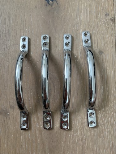 Polished chrome sash pull - 4,