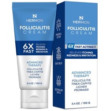 Hermon Folliculitis Cream 6x Fast Acting Advanced Therapy 100g