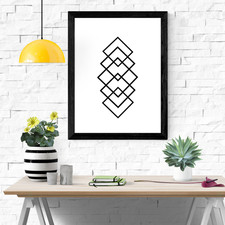 Geometrical Metal Wall Art