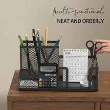Metal Mesh Desk Organiser