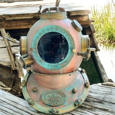 Rare Antique Diving Divers