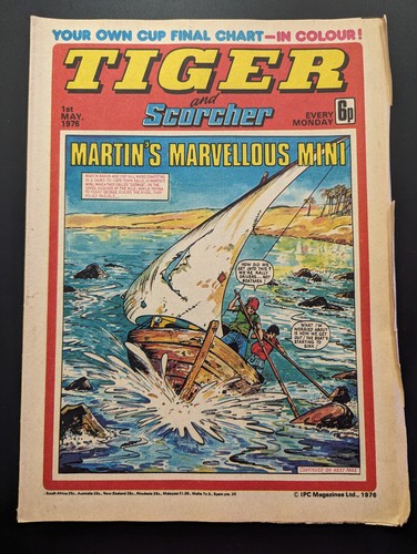 Tiger and scorcher comic 1st - tiger,
