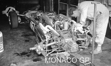 JO SIFFERT COOPER MASERATI T81 MECHANIC F1 MONACO GP 1967 PERIOD NEGATIVE 35MM