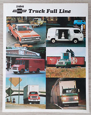 Chevrolet Truck Range Brochure 1969 - Van  Pick-Up  Suburban  Camper  Trucks