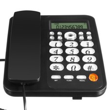 Landline Phones Home Corded House for Seniors Caller Identification