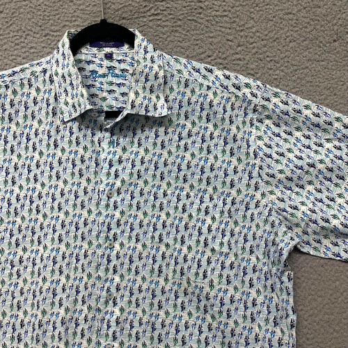 Alan flusser shirt mens - alan, xl