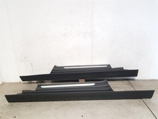 2014 ON F56 MINI COOPER S X2 PAIR FRONT SILL PLATE COVERS 3 DOOR HATCHBACK